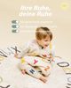 molis&co - Baby Schlafsack mit Füßen - Ideal für Frühling und Herbst - Babyschlafsack mit Füßen 1 tog - Leicht gepolstert - 100% Baumwolle (Oeko-TEX 100), Premium Qualität - ABC (70 cm) Bild 5