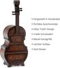 Stagecaptain Kommode SK-1013 Stradivino Schrankkommode (Rustikale Nachtkommode), Schubladenkommode mit 3 Schubkästen im Cello Design Bild 4