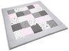 Krabbeldecke Patchworkdecke - Spieldecke -Laufgittereinlage -Decke, Amilian Bild 5