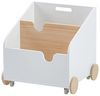 vertbaudet Bücherregal Kinder Bücherregal mit Rollen SCHOOL Bild 4