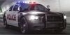 Duschtuch Badetuch Handtuch Strandtuch Polizeiauto 70x140 cm Bild 1