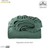 leevitex® Spannbettlaken Spannbettlaken Topperbezug Premium 170, Gummizug: rundum, extra schwere Ausführung, 180x200 - 200x220 cm, 100% Mako-Baumwolle Bild 5