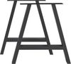Tischgestell 2er Set Eschau Stahl 40x40 cm Schwarz [en. casa] Bild 3