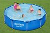 Bestway 'Steel Pro' Frame Pool, inkl. Filterpumpe, Stahl / Kunststoff blau, Ø 305 x H 76 cm Bild 2