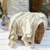 Mirabeau Tagesdecke Plaid Linares creme Bild 3