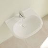 VILLEROY & BOCH O.NOVO Waschbecken Keramik 60 cm breit, Weiß, mit Überlauf, CeramicPlus Bild 4