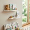 Kinder-Wandregalset 2-tlg. Sirlstalo 57x19x3 cm Weiß [en. casa] Bild 5