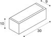 SLV 1003316 CHROMBO LED Wandaufbauleuchte weiß 3000K dimmbar 30cm Bild 4