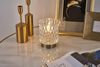 Pauleen Tischleuchte Clear Glamour, ohne Leuchtmittel, Warmweiß, E14, Batterbiebetrieben, Timerfunktion, Windlicht Bild 2