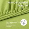 CelinaTex Jersey Spannbettlaken Lucina für Kids 60x120-70x140 cm grün 100% Baumwolle gekämmt superweich Oeko-TEX Bild 2