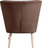 Sessel Kassi Bezug Samtvelours Buche natur / braun 22369 Bild 5