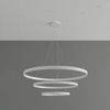 SOLLUX TH. 215 Kronleuchter RIO LED 150W Aluminium weiß L:110cm B:110cm H:150cm 3000K Bild 4