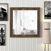 Spiegel Oscar 61x61 cm Walnuss Bild 2