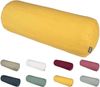 Nackenrollen Bezug ca. 15x40 cm zitronen-gelb 100% Leinen beties "Leinen" Bild 2
