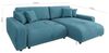 S-Style Möbel Ecksofa Emma mit Bettfunktion in Cord-Stoff schöner Sitzkomfort, Ottomane links oder rechts bestellbar, mit Wellenfederung Bild 3