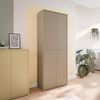FORTE Schuhschrank Alice Springs, Schuhschrank, Höhe 191,9 cm, 4 Türen, viel Platz (B/H/T 74,5/191,9/34,9 cm) Stauraumschrank, Mehrzweckschrank, Breite 74,5 cm, mit 8 Böden Bild 2