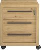 Rollcontainer Renatura / Rilega, Holzwerkstoff, Holzfarben, 80 x 75 x 80 cm Bild 4