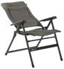 Travellife Campingstuhl Barletta Comfort Verstellbar L Dunkelgrau Bild 4