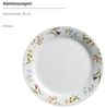 MÄSER Tafelservice Zosma (18-tlg), 6 Personen, Porzellan, Teller Set Bild 4