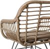 BigBuy Home Stuhl Ariki, Gartenstuhl, Standard, Polyrattan, Stahl, Outdoor geeignet mit Polyrattan und Stahl Bild 4