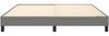 vidaXL Boxspringbett, Stoff, Dunkelgrau, 160x200 cm Bild 5