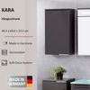 FACKELMANN KARA Hängeschrank 40 cm breit, Anthrazit, Türanschlag links Bild 2