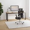 Diablo V-Commander Ergonomischer Bürostuhl Schreibtischstuhl Chefsessel 3D Armlehnen Lendenwirbelstütze Verstellbare Kopfstütze & Sitzfläche Netzstoff Belastbarkeit Bis 200 KG (schwarz) Bild 2