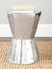 SAFAVIEH Decorative Stool Metal Stool, in Silver, 35 X 35 X 50 Bild 2