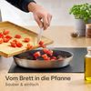 Praknu Schneidebrett XXL Schneidebrett aus Bambus Holz - Extra Groß, Bambus, (kein Set, 1-St), langlebig Bild 5