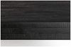 Design Esstisch SURI BLACK 160 x 78 cm Platte recycled Teak Bild 5