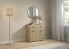 rauch Aditio Box, Kommode, 2-türig, 2 Schubladen, mit Softclose-Funktion, Farbe Eiche Artisan, BxHxT 80x81x42cm Bild 2