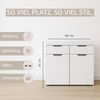 rauch Aditio Box, Kommode, 2-türig, 2 Schubladen, mit Softclose-Funktion, Farbe Eiche Artisan, BxHxT 80x81x42cm Bild 5