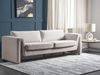 3-Sitzer Sofa Samtstoff hellbeige MAUNU Bild 2