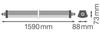 LEDVANCE LED-Feuchtraumleuchte 1,5m, 865, ML DPFLEXTH1,5P42WML865 Bild 3