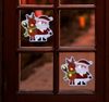 LED Nikolaus Fensterkleber, selbsthaftend & wiederverwendbar 17x15,7cm Bild 3