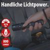 brennenstuhl LED-Taschenlampe TL 801 AFS 3,7V 8000lm IP44 6500K m.Akku Bild 2