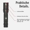 brennenstuhl LED-Taschenlampe TL 801 AFS 3,7V 8000lm IP44 6500K m.Akku Bild 3