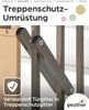 Geuther 0036ZK+ Zusatzklemmen für Treppenschutzgitter Türschutzgitter Türgitter einfache Montage Babygitter ohne Bohren sichere Befestigung langlebige Qualität Grau Bild 3