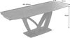 riess-ambiente Esstisch PAPILLON 180-260cm graphit / schwarz · Konferenztisch · Keramik-Platte (Einzelartikel, 1-St), ausziehbar · für 8-10 Personen · Marmor-Design · Metall · Industrial Bild 3