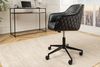 riess-ambiente Drehstuhl EUPHORIA schwarz, Büro · Kunstleder · Metall · höhenverstellbar · mit Armlehne · Design Bild 4