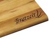 KESPER Brotzeitbrett aus Akazienholz mit Einbrand - Motiv Brotzeit / Vesperbrett / Brotzeitbrett Bild 3