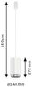 Paulmann 95401 URail Pendel Corus Weiß max. 1x50W E27 ohne Leuchtmittel Bild 2