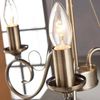 Lindby Kronleuchter Marnia, Metall, Bronze IP20, 3 x 40 W Bild 5