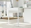 Muebles Pitarch | Bürotisch mit Metallbeinen, Schreibtisch, Computertisch oder Studientisch, Weiß, 76 x 135 x 60 cm (Höhe x Breite x Tiefe), modern, Modell Nexus Bild 5