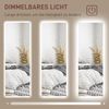HOMCOM Standspiegel 40 x 120 cm, mit LED Lichte, Touch-Steuerung (Wandspiegel, 1-St, Ganzkörperspiegel), für Schlafzimmer, Wohnzimmer, Weiß Bild 4