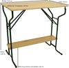 Stehtisch BAMBERG 113cm klappbar, Metall + Holz lackiert, mit Fuss-Stütze Bild 3