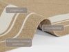 NORTHRUGS Trenzado In- & Outdoor Teppich Wetterfest – Pflegeleicht Handmade-Look für Innen und Außen Gewebter Outdoorteppich Läufer für Balkon, Terrasse, Wohnzimmer, Garten – Creme Beige, 80x150 Bild 5