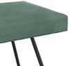vidaXL Bank Uni Meergrün 80 x 40 x 45 cm Samt 42038340 Bild 5