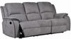 Vente-unique - HERNANI Sofa and armchair set StoffStoff Grau - B 96 cm x H 99 cm x L 210 cm158 cm100 cm Bild 2