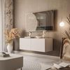 Lookway Lowboard COLGANTE KASCHMIR 100 cm Eleganter hängender TV-Schrank mit LED Bild 2